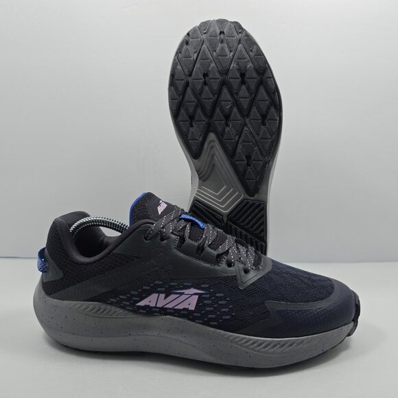 AVIA | AVI-STORM | Navy Blue, Pink | Running Shoes | Women's Size 10 - Picture 1 of 11